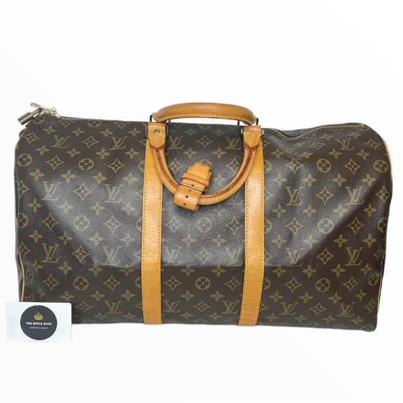 LV KEEPALL 50 MONOGRAM - Picture 1 of 16